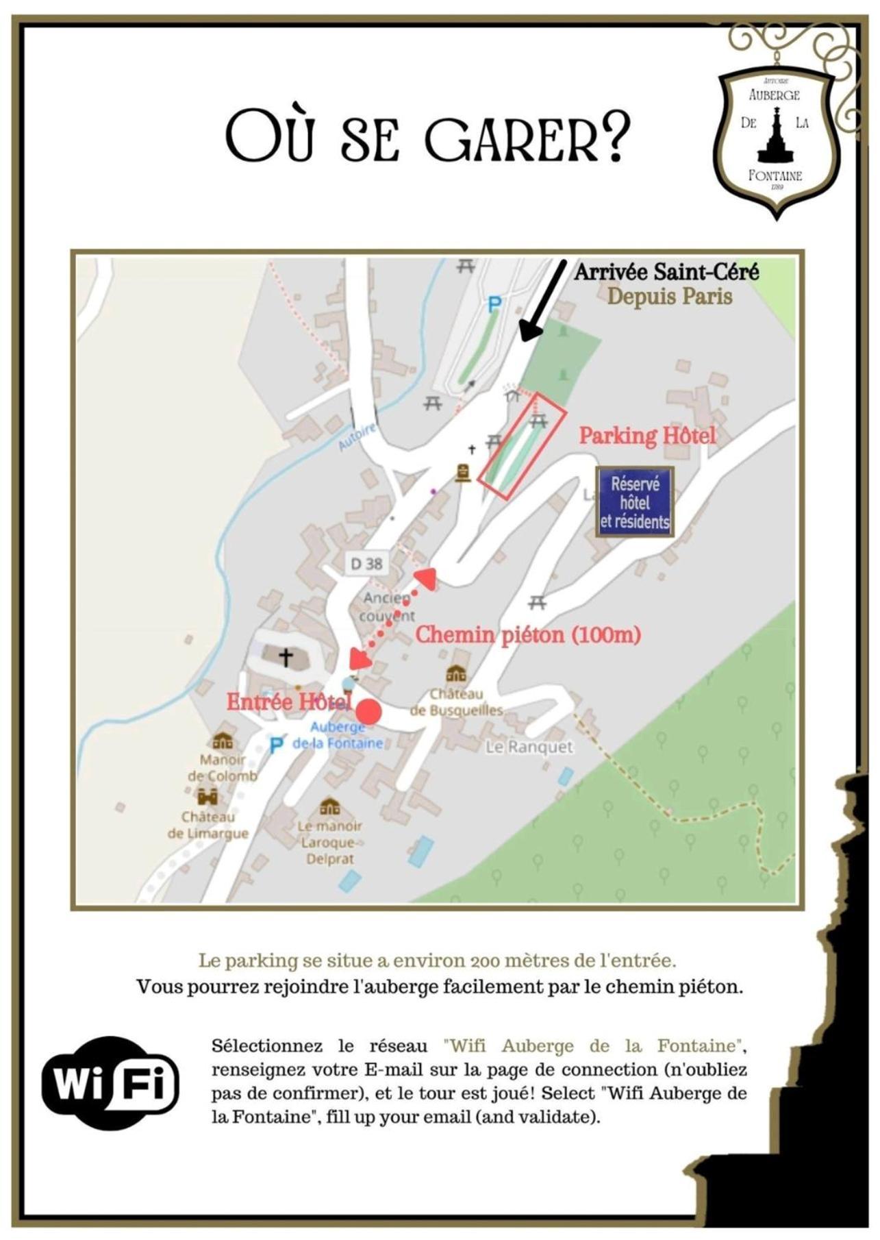 Les Appart'Hotels De La Fontaine Autoire Rom bilde